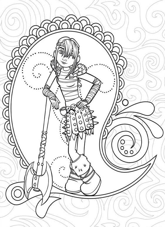 Kids-n-fun.com | Coloring page How to train your dragon How to train